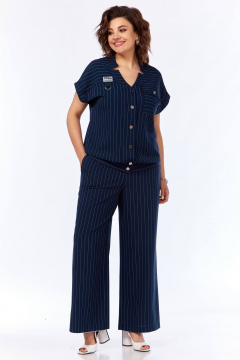 Блуза, брюки Matini 1.1688 синий - фото 1