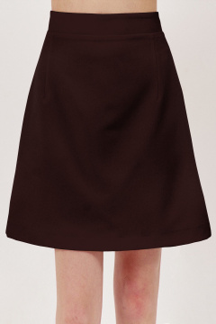 Юбка FLAIM 1148.03 горький шоколад - фото 1