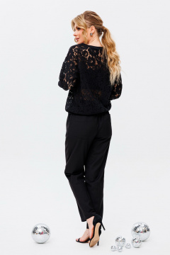 Брюки Faufilure C1535 черный - фото 4