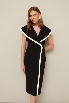 Деловое и нарядное платье из костюмной ткани PUR PUR 11-352 - фото 2