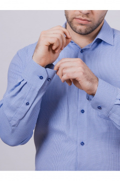 Рубашка Nadex 01-095013/403-25.170-176 сине-голубой - фото 5