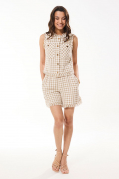 Жилет Golden Valley 36638 бежевый - фото 2