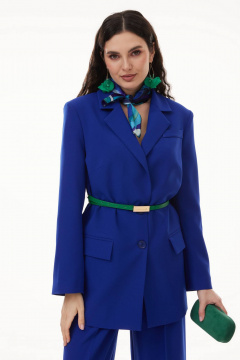 Брюки, жакет Твой имидж 2120 ультрамарин - фото 5