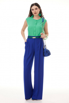 Брюки, жакет Твой имидж 2120 ультрамарин - фото 4