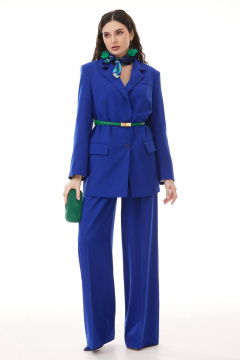 Брюки, жакет Твой имидж 2120 ультрамарин - фото 2