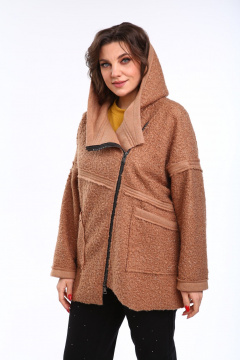 Полупальто Michel chic 360/1 кэмел - фото 4