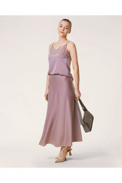 Юбка ALIN 4002 лилово-бежевый - фото 2