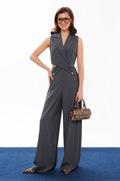 Комбинезон Панда 14920 серый - фото 2