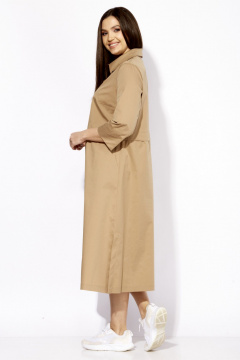 Платье TAiER 1270 песочный - фото 5