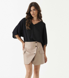 Юбка Панда 194653w бежевый - фото 2