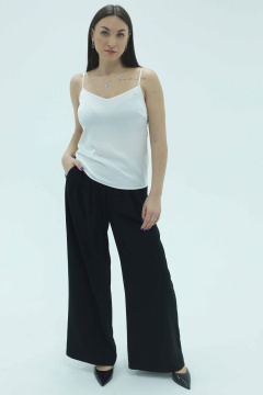 Блуза Панда 66643w молочный - фото 2