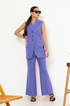 Брюки, жилет Lissana 4882 фиолетовый - фото 1