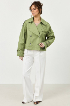 Тренч Avord V3151 яблочный - фото 4