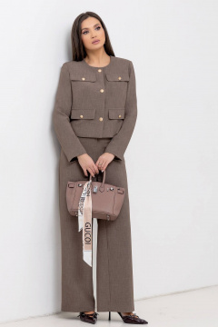 Брюки, жакет Gold Style 2705 коричневый - фото 5