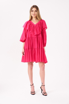 Платье Панда 135480w розовый - фото 1