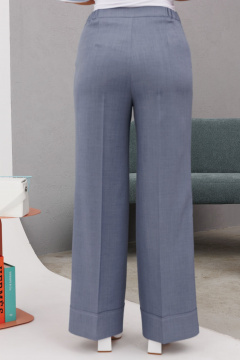 Брюки, жакет Mubliz 230 голубой - фото 5