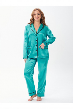 Блуза, брюки Condra 6087 мята - фото 1