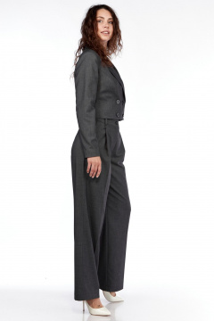 Жакет LadyThreeStars 2432 серый - фото 5