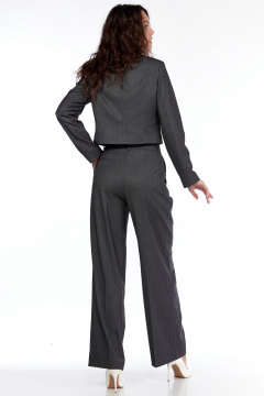 Брюки, жакет LadyThreeStars 2443 серый - фото 5