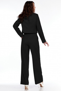 Брюки, жакет LadyThreeStars 2443 черный - фото 2