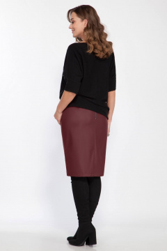Юбка Matini 5.1547 бордо - фото 2