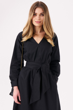 Платье Панда 196080w черный - фото 3