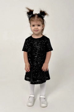 Платье Tammi 1Т88-24/2 черный - фото 1