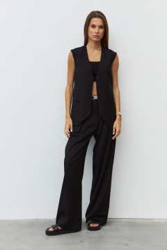 Брюки, жилет Luitui R4054 черный - фото 1