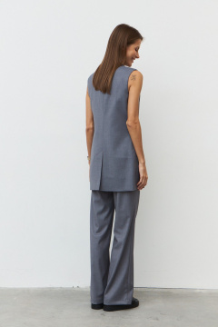 Жилет Luitui R3016 серый - фото 4