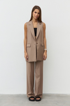 Жилет Luitui R3016 бежевый - фото 2