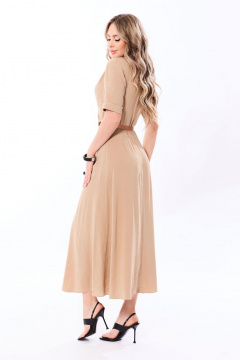 Платье Golden Valley 44147 бежевый - фото 2
