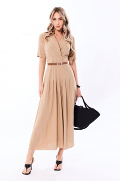 Платье Golden Valley 44147 бежевый - фото 1