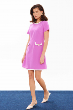 Платье Панда 12280 розовый - фото 3