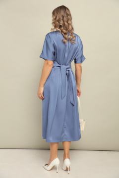 Платье LM М122 аквамарин - фото 5