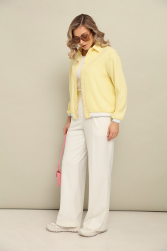 Рубашка LM М85 желтый - фото 4