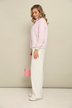 Брюки, рубашка LM К850146 розовый - фото 5
