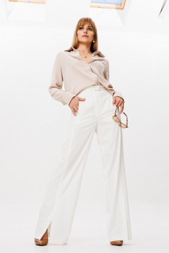 Брюки FAMA 24079 молочный - фото 2