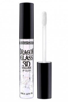 Блеск для губ LUXVISAGE DRAGON GLASS 3D volume 2,8 г 01 бесцветный - фото 1