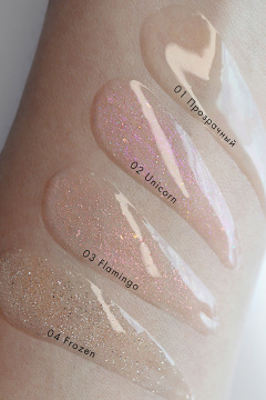 Блеск для губ LUXVISAGE DRAGON GLASS 3D volume 2,8 г 02 unicorn - фото 4