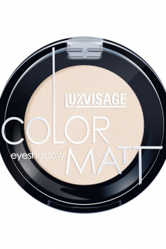 Тени для век LUXVISAGE Тени для век LUXVISAGE COLOR MATT 1,5 г 11 светлый кремовый - фото 1