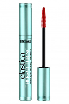 Тушь для ресниц LUXVISAGE Тушь для ресниц объемная LUXVISAGE ELASTICA THERMO TUBING черная 8 г - фото 1