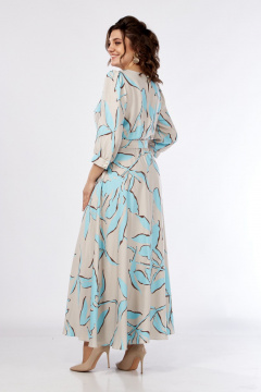 Платье Moda Versal П2525 голубой - фото 5