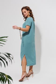 Платье Galean Style 963 голубой - фото 3