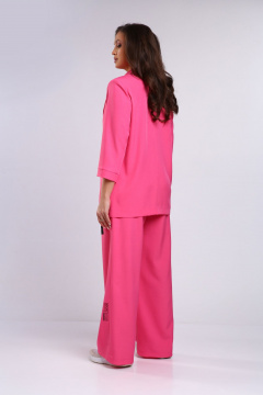Брюки, жакет Rishelie 986 ярко_розовый - фото 5
