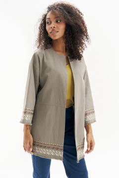 Кардиган с бахромой и вышивкой для летнего образа Urs 22-879-1 - фото 3
