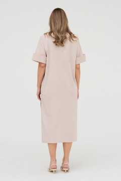 Платье AltaModa 1013 бежевый - фото 2