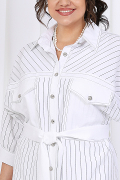 Блуза, брюки, майка Ninele 6048 белый - фото 4