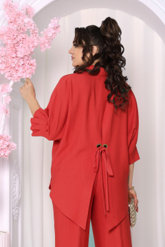 Блуза, брюки Ninele 6054 красный - фото 4