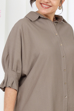 Блуза, брюки Ninele 6054 светло-коричневый - фото 3