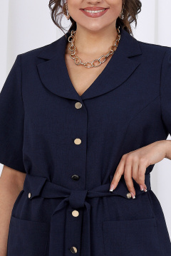 Брюки, жакет, майка Ninele 7482 синий - фото 4